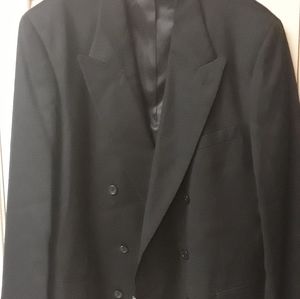 Datti Men's Black Italy Blazer Wool NWT 44 L